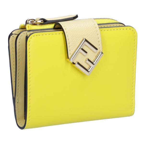 【並行輸入品】 フェンディ FENDI 折財布 二つ折財布 FFダイヤモンド 8M0490 ALV4...