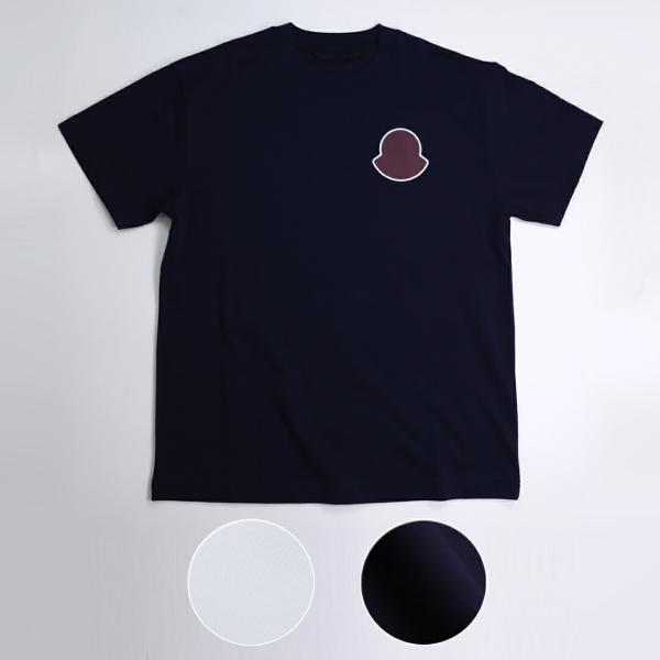 モンクレール MONCLER メンズ 半袖 Tシャツ 8C00057 89AUG クルーネック ワッ...
