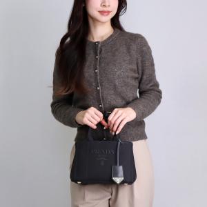 PRADA ブラック トートバッグ PRADA（プラダ） 【お取り寄せ】 【並行輸入品】 ショルダーバッグ