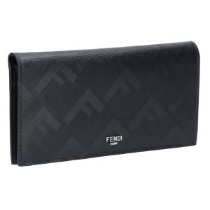 FENDI フェンディ　二つ折り財布　カーフスキン FENDI フェンディ 二つ折り財布 財布 メンズ FFモノグラム