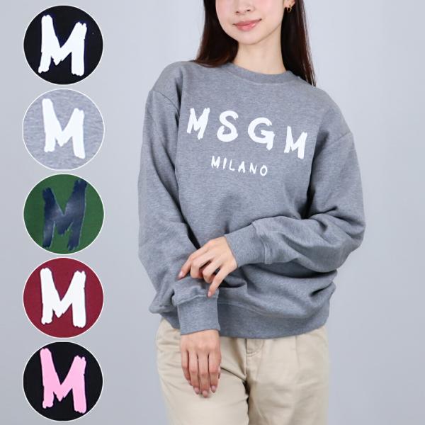 【並行輸入品】 エムエスジーエム MSGM キッズ レディース ロゴ トレーナー スウェット JUS...