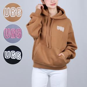UGG Australia（アグオーストラリア） ファー ロゴ パーカー REY FUZZY