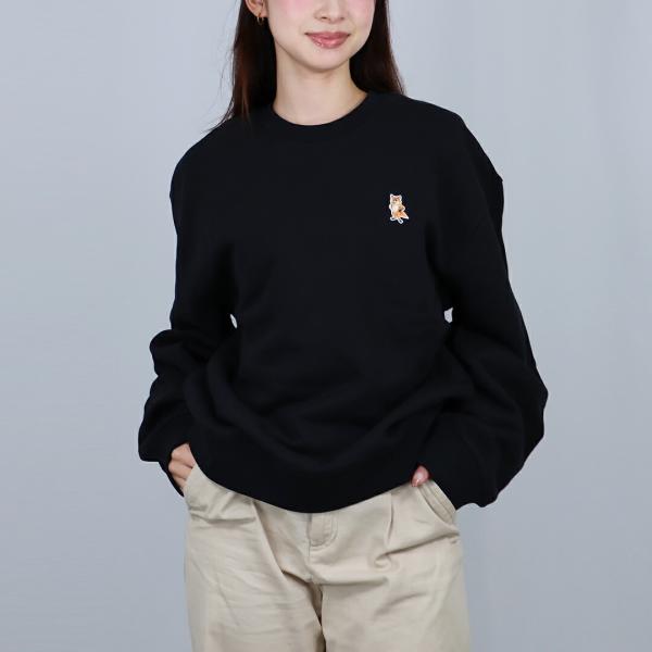 【並行輸入品】 メゾンキツネ MAISON KITSUNE メンズ スウェット トレーナー スタンデ...