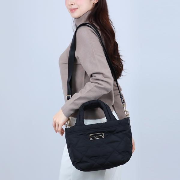 【並行輸入品】 マークジェイコブス MARC JACOBS 2WAYバッグ キルティング ロゴプレー...