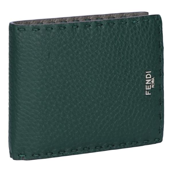 【並行輸入品】 フェンディ FENDI メンズ 折財布 ニつ折り財布 小銭入れ付き SELLERIA...