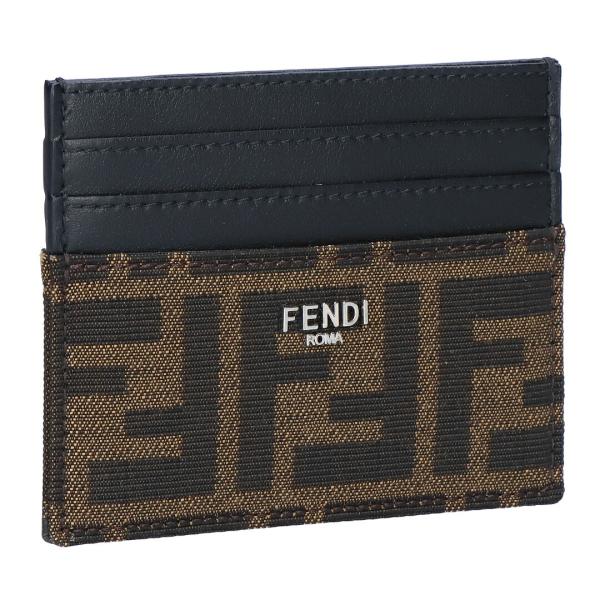 【並行輸入品】 フェンディ FENDI カードケース 名刺入れ FFジャカード カードケース 7M0...