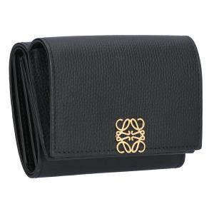 ロエベ 三つ折り財布 リピート アナグラム ライトオーツ LOEWE - ロエベ リピート アナグラム トライフォールド ウォレット