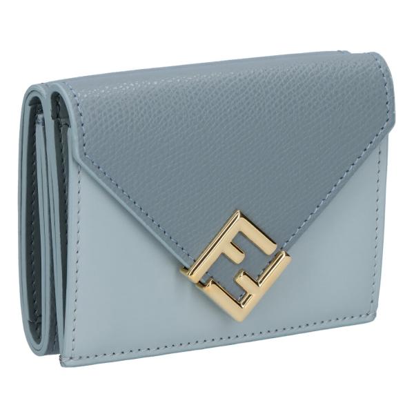 【並行輸入品】 フェンディ FENDI 折財布 三つ折財布 FFダイヤモンド 8M0480 ALV4...