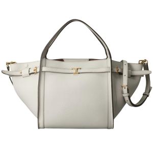 【お取り寄せ】 【並行輸入品】 トッズ TODS 2WAYバッグ XBWTIMA0200 WKA B015 WHITE レザーショッピングバッグ スモール