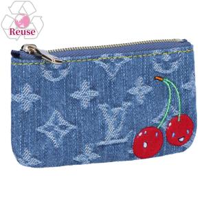 【お取り寄せ】 【リユース品】 ルイヴィトン LOUIS VUITTON 財布 コインケース LV × TM ポシェット・クレ M14938 ブルー系