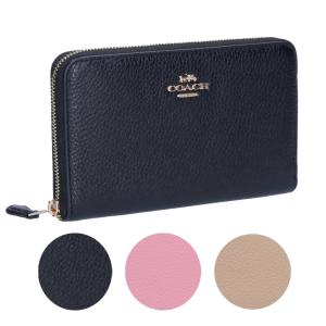 COACH ブラックレザー長財布 COACH コーチ 財布 長財布 F54757 ブラック エンボスド クロコ