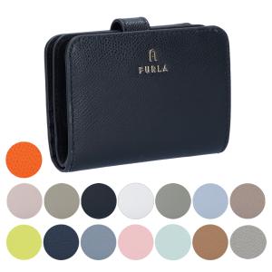 FURLA（フルラ） 二つ折り財布 カメリア ミニ財布 ピンク レディース