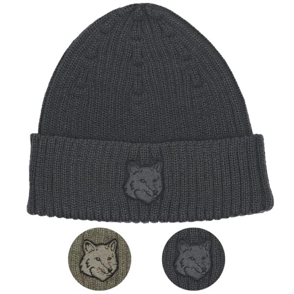 【並行輸入品】 メゾンキツネ MAISON KITSUNE 帽子 ニット帽 ニットキャップ MM06...
