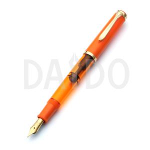 Pelikan（ペリカン） 万年筆 M101N ブライトレッド 「限定品」 ボトル