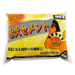 家庭化学工業 モルタル 耐火モルタルS グレー 4kg ×6袋 家庭化学