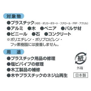 プラリペア 造形補修剤 プラスチックリペアキッ...の詳細画像4