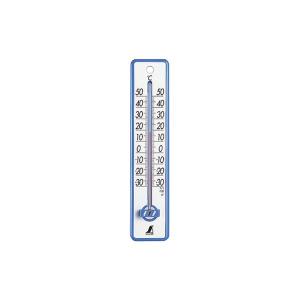 温度計 プラスチック製 ブルー 20cm 48351 シンワ測定 M4｜e-daiku