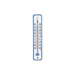 温度計 プラスチック製 ブルー 30cm 48361 シンワ測定 M4｜e-daiku