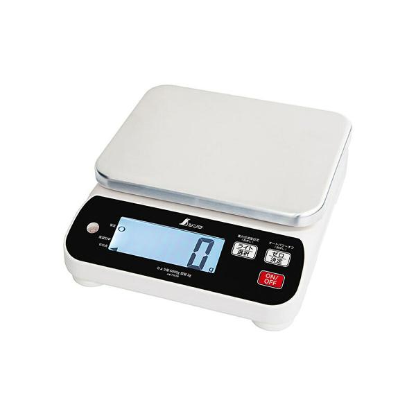 デジタルはかり 6000g WP 防水防塵 取引証明以外用 70038 シンワ測定 デジタル 秤 デ...