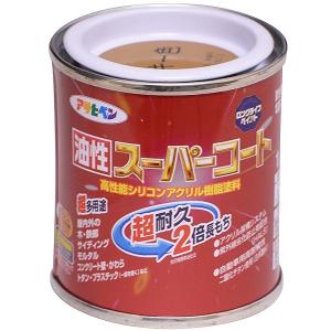 アサヒペン 油性塗料 油性スーパーコート 1/12L｜e-daiku