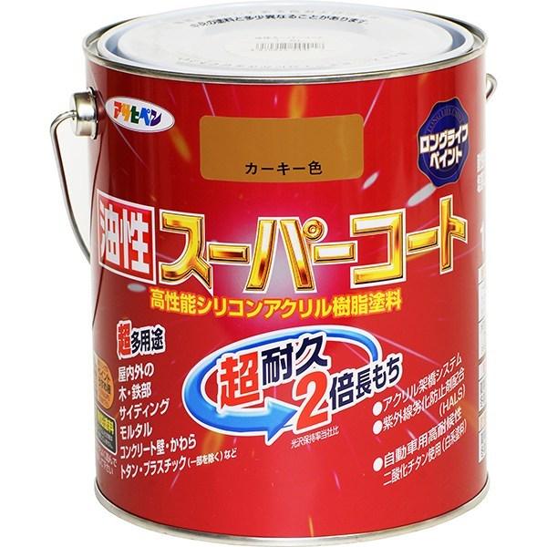 アサヒペン 油性塗料 油性スーパーコート 1.6L