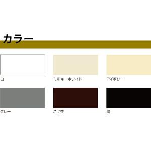 塗料 水性高耐久鉄部用 3L ミルキーホワイト...の詳細画像2