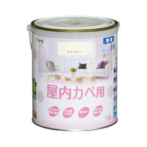 アサヒペン 塗料 水性外かべ用 14L アイボリー 水性塗料 ペンキ