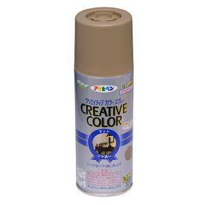 アサヒペン 塗料 クリエイティブカラースプレー 300ml 56 パールグレー