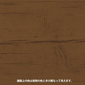 塗料 水性木部保護塗料 0.2L ウォルナット...の詳細画像1