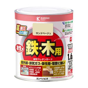 塗料 油性ウレタンガード 1.6L サンドベージ...の商品画像