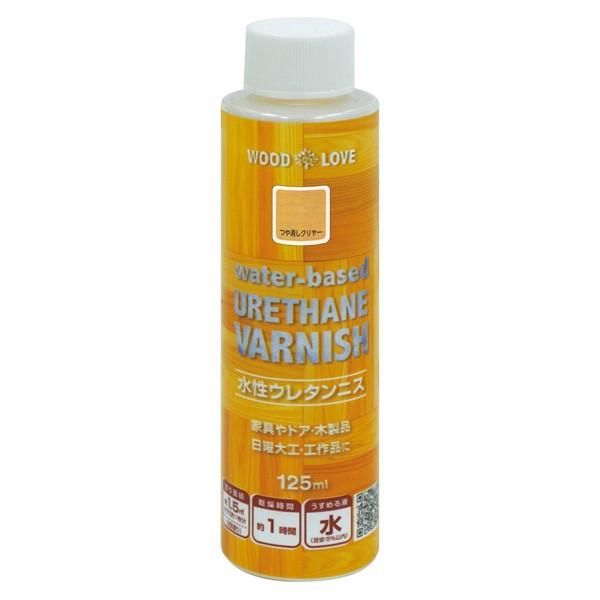 WOOD LOVE 水性ウレタンニス 125ml つや消しクリヤー ニッペホームプロダクツ