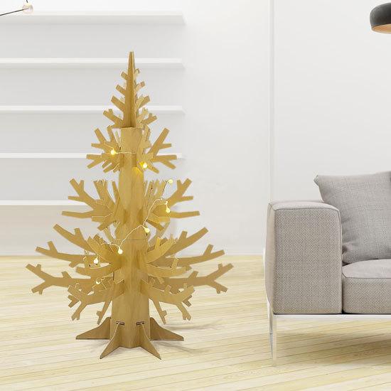 ダンボールクリスマスツリー ダンボール クリスマス クリスマスツリー クラフト ナチュラル 北欧風