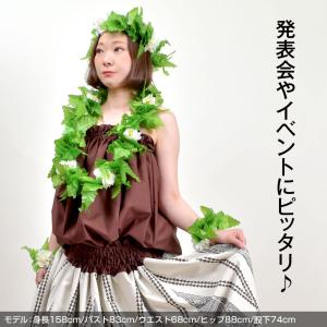 フラダンス衣装 レイ 3点セット ハワイアン ...の詳細画像1
