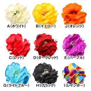 ダンス衣装 小物 フラワーコサージュクリップ ...の詳細画像1