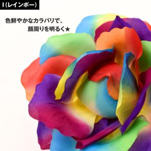 ダンス衣装 小物 フラワーコサージュクリップ ...の詳細画像3