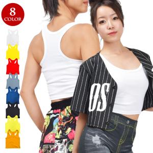 ダンス 衣装 トップス ショート丈タンクトップ タンク キャミ ショート