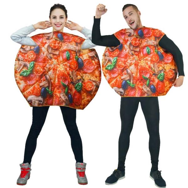 食べ物 ピザ 男女兼用 ユニセックス 送料無料 ハロウィン衣装 大人用 女性用 男性用 コスプレ衣装...
