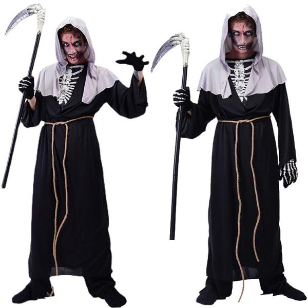 幽霊 ホラー 死神 ゾンビ ハロウィン 衣装 Men's 男性用 メンズ用 ハロウィーン 王様ハロウ...