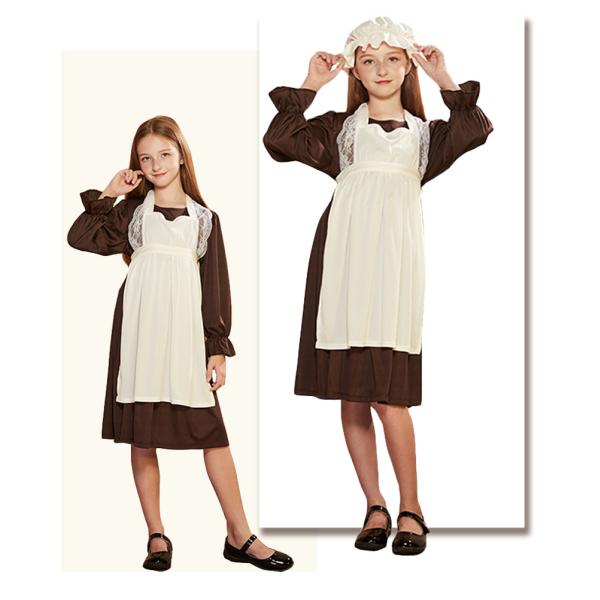 子供ハロウィン衣装子供  女の子   メイド服  ロリータ風 ハロウィン 衣装 メイド  アリス キ...