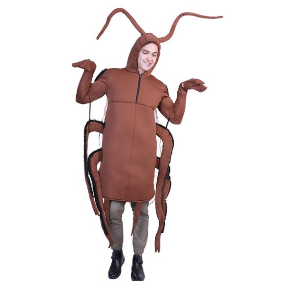 Men's ハロウィン 衣装 動物 ゴキブリに変身  男性用 メンズ用  ハロウィーン 王様ハロウィ...