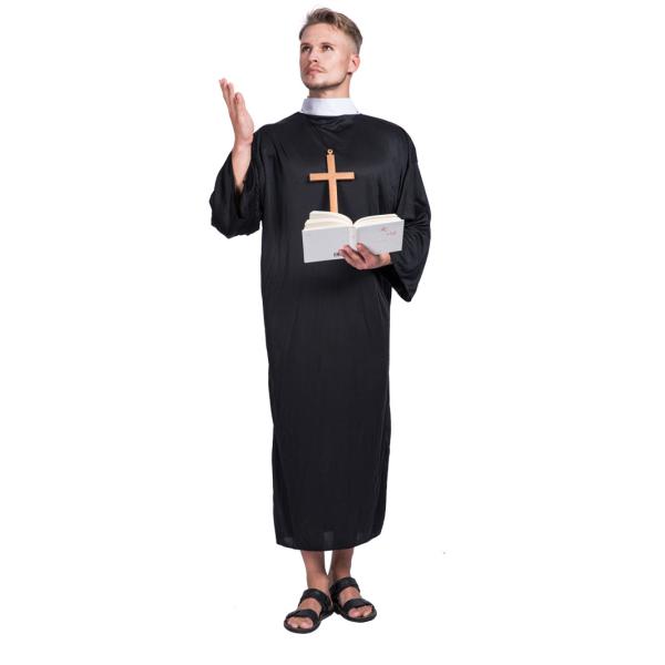 Men's ハロウィン 衣装 伝道師 神父に変身  男性用 メンズ用  ハロウィーン 王様ハロウィン...