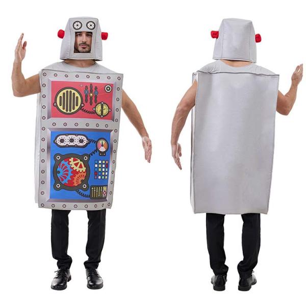 送料無料 ロボット ハロウィン 衣装 Men's  男性用 メンズ用 ハロウィーン 王様ハロウィン衣...