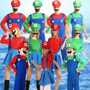 コスプレ マリオ ルイージ ハロウィン 仮装 ...の詳細画像1