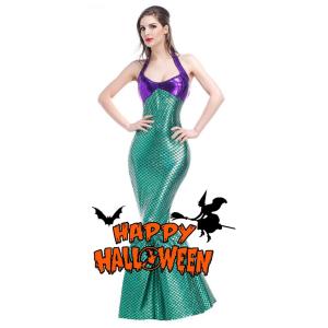 M-XL大人用 ハロウィン衣装 女性用 マーメイド マーマン にんぎょ 人魚姫 人魚 ハロウィン 衣...