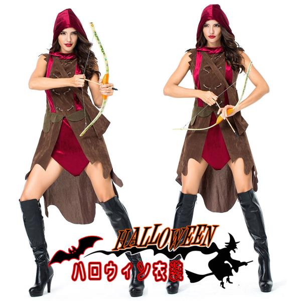 M〜XLインディアン  野人 ハロウィン衣装 大人用 女性用 ドレス  ハロウィン 衣装 仮装 コス...
