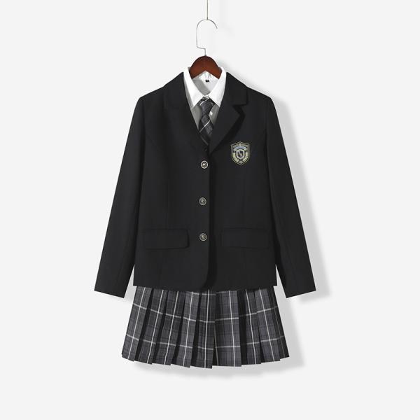 スクールブレザー 入学式 女子高生  制服 学生服 トップス ジャケット JK制服 コスチューム フ...