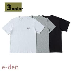 Tシャツ メンズ 男性用 半袖 トップス クルーネック ロゴ バックプリント おしゃれ かっこいい スタンダード 山 マウンテン カジュアル レジャー