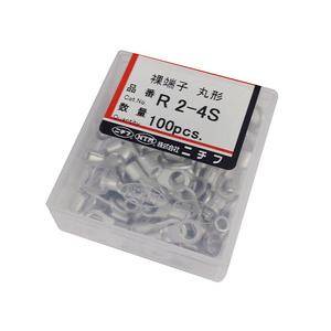 【メール便・定形外郵便にて発送】オーム電機　R2-4S　ニチフ 裸圧着端子 丸型R型 R2-4S 1...