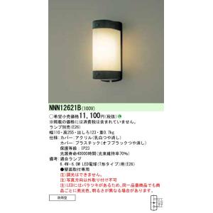 Panasonic（パナソニック） NNN12621B 壁直付型 LED電球ブラケット 防