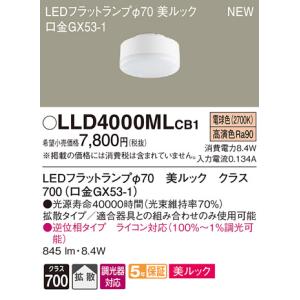 Panasonic（パナソニック） 安心のメーカー保証 【送料無料】 LGD9105